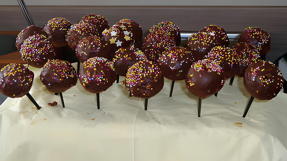 recette pop cakes au chocolat