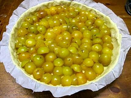 recette tarte aux mirabelles nature.