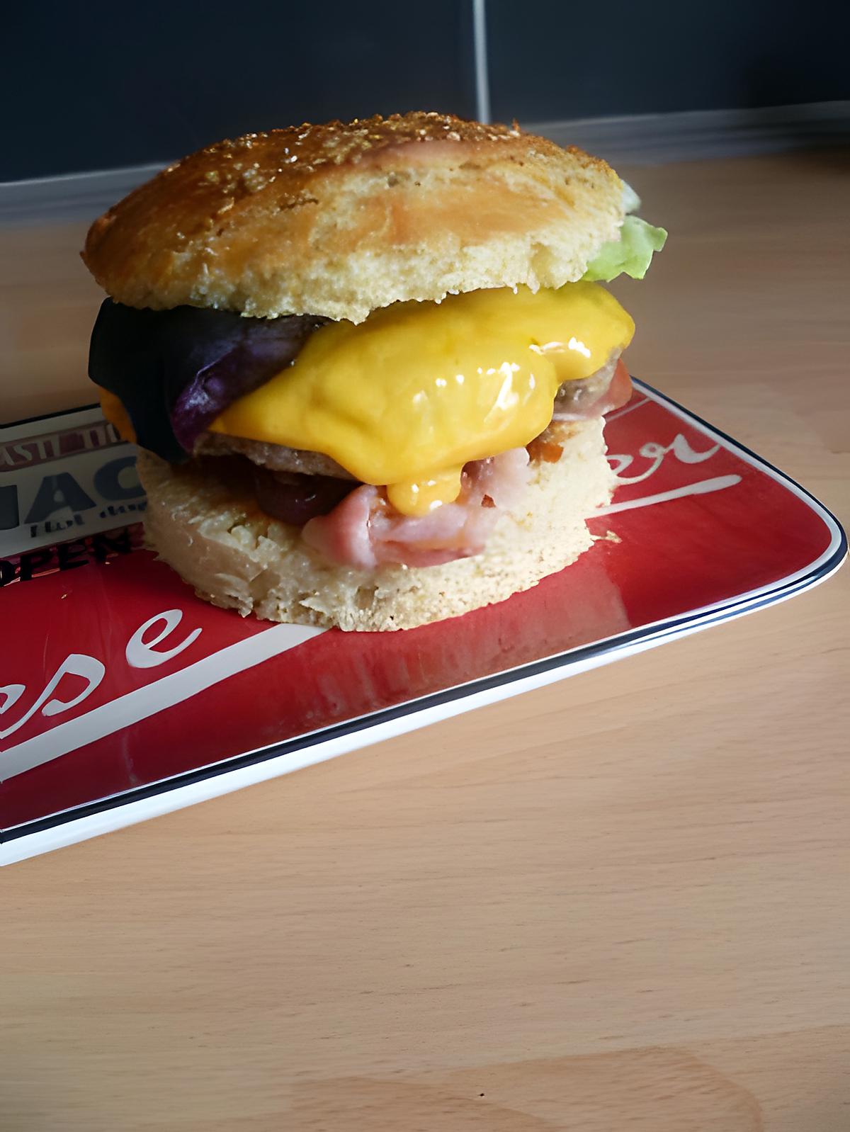 recette Hamburger "le super royal"