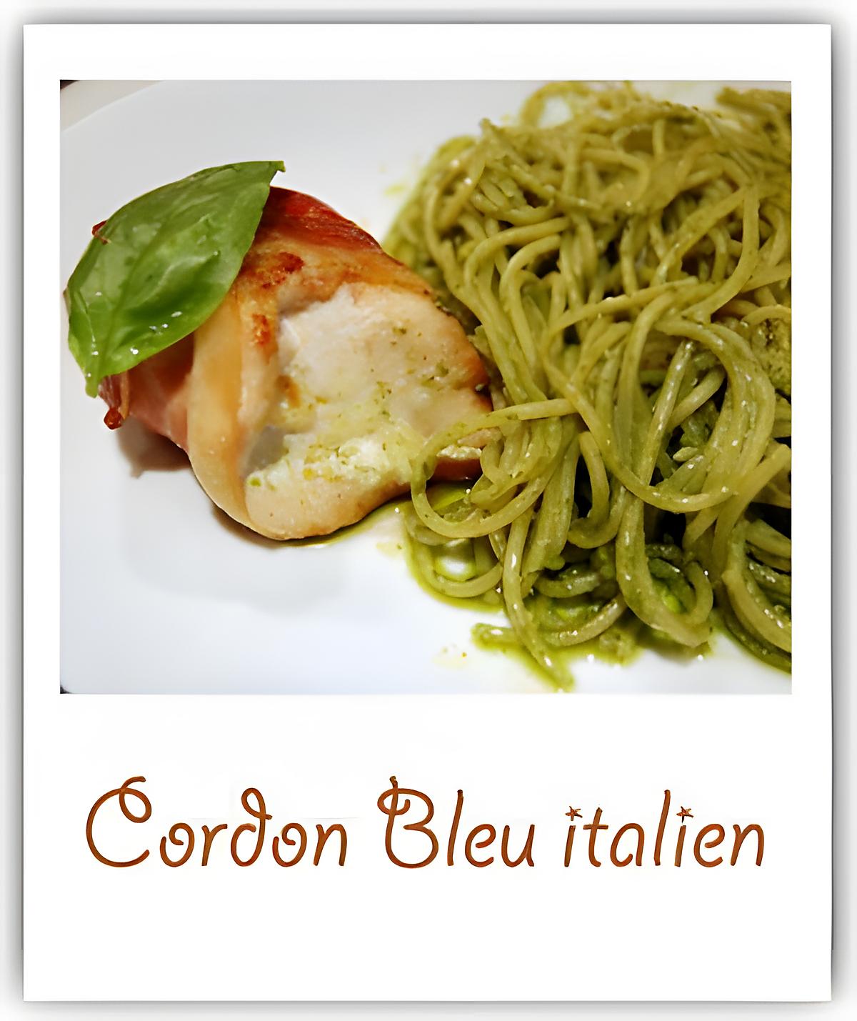 recette Cordon bleu italien