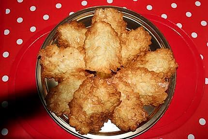 recette Tuiles aux amandes très croustillantes