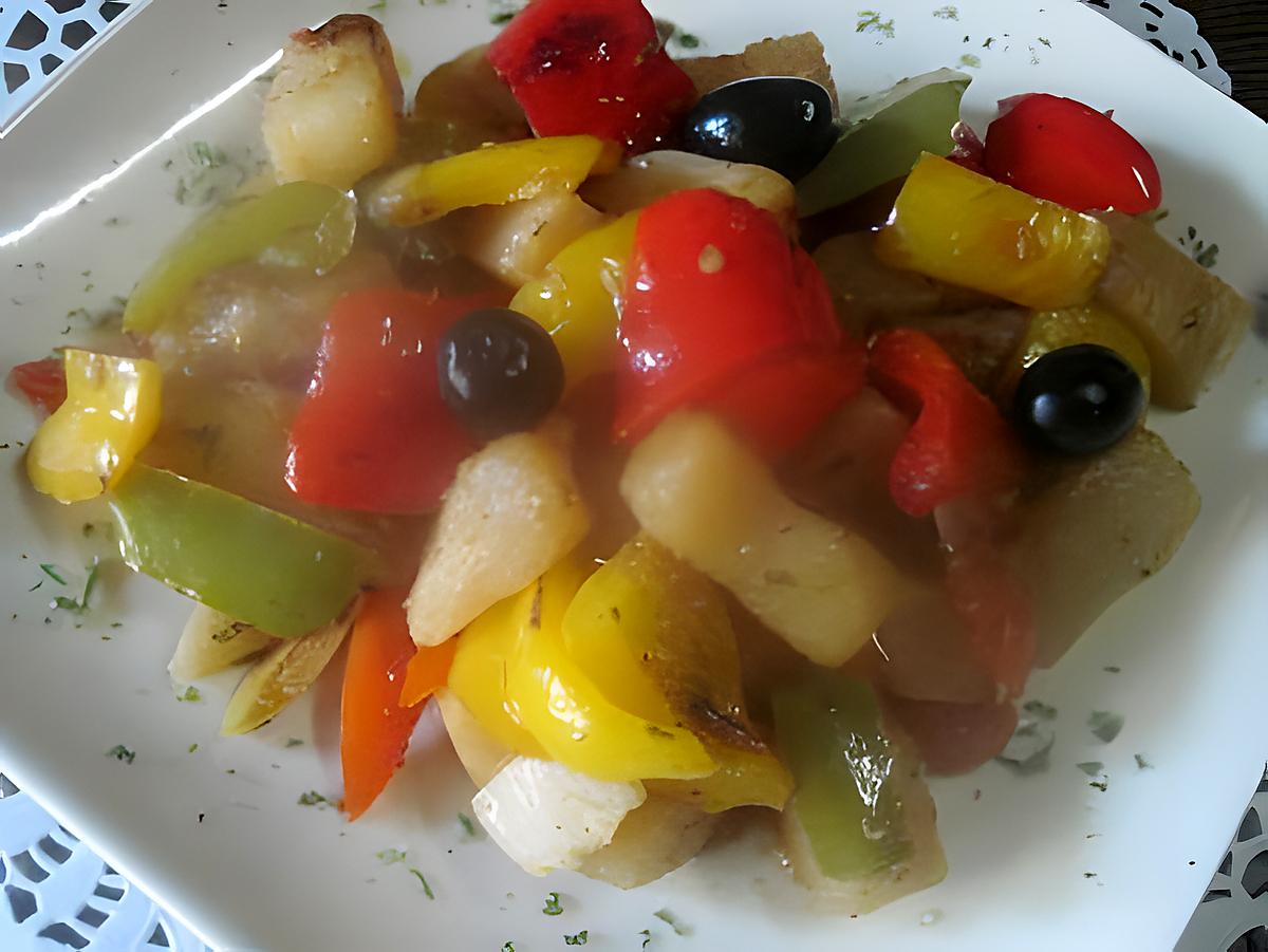 recette Panier de légumes du midi aux navets.