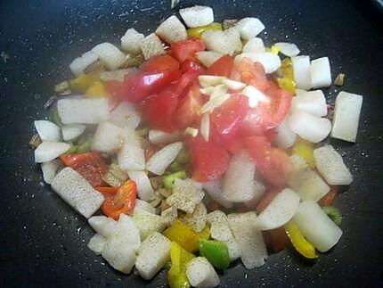 recette Panier de légumes du midi aux navets.