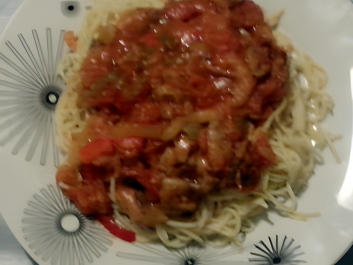 recette spaghetti à la provençal