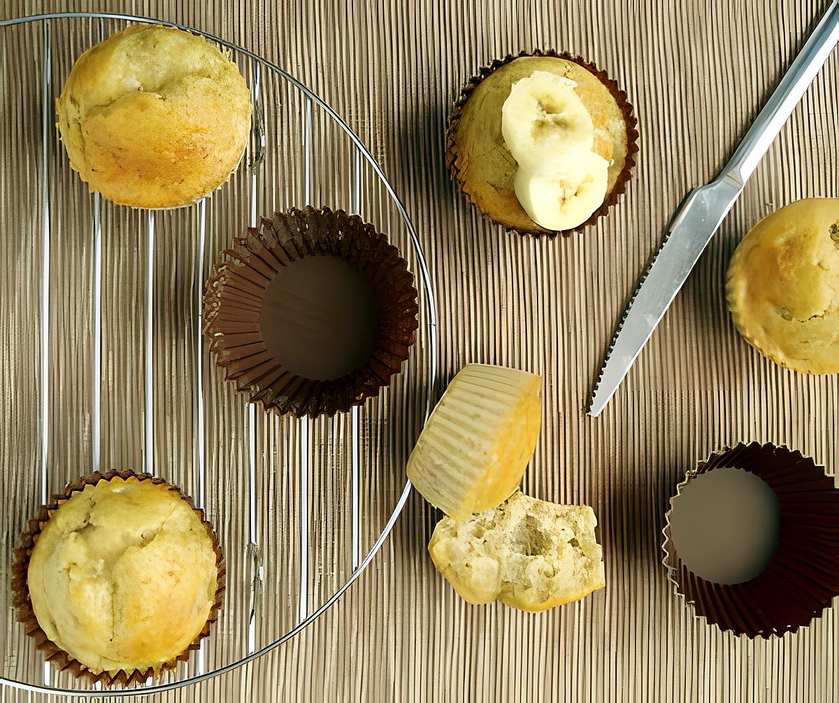 recette MUFFINS à la BANANE allégés