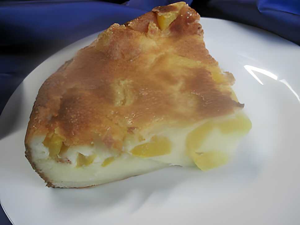 recette Clafoutis aux abricots au sirop.