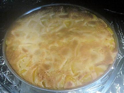 recette Clafoutis aux abricots au sirop.