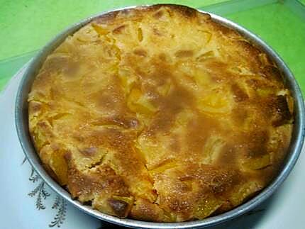 recette Clafoutis aux abricots au sirop.