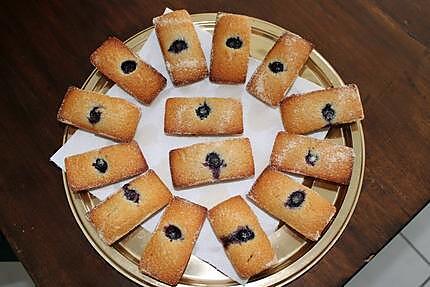 recette FINANCIERS A LA FRAISE