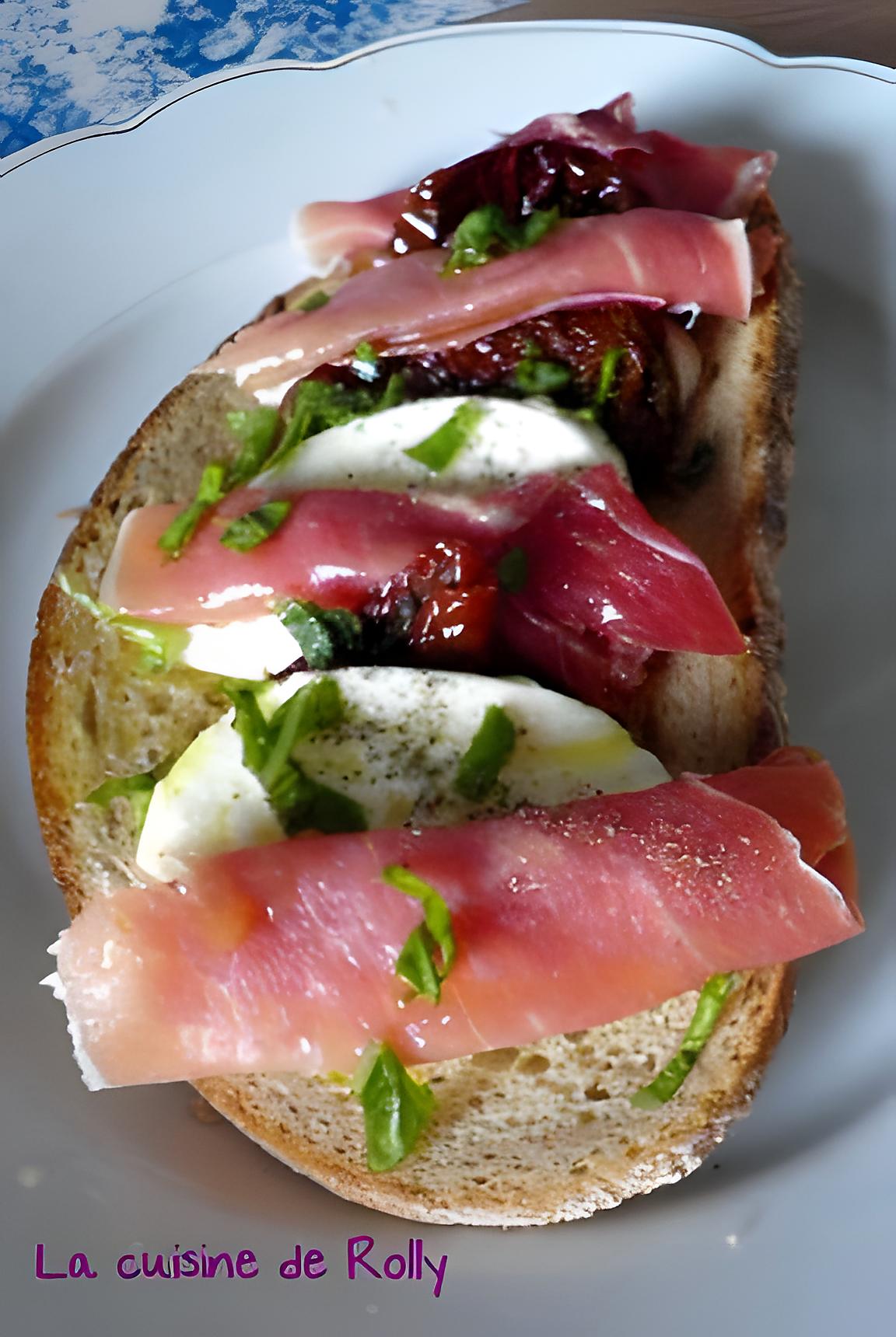 recette Bruschetta italienne simple et rapide !