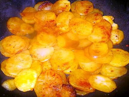 recette Recette Pommes de terre sautées a la Hongroise. de Jeanmerode.