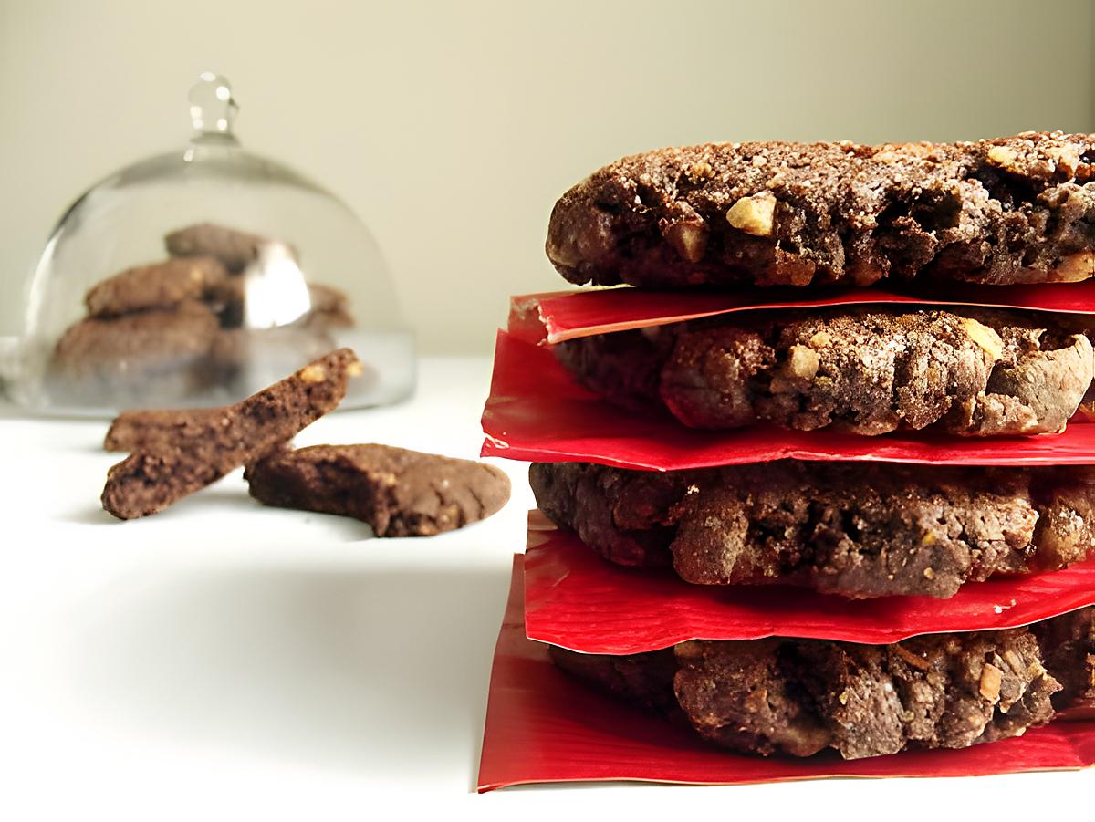 recette BISCUITS énergétiques CHOCOLAT NOISETTE