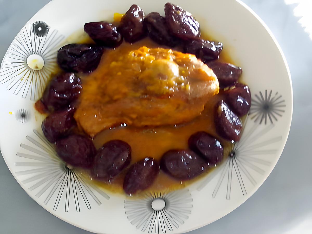 recette tajine aux pruneaux et l'agneau