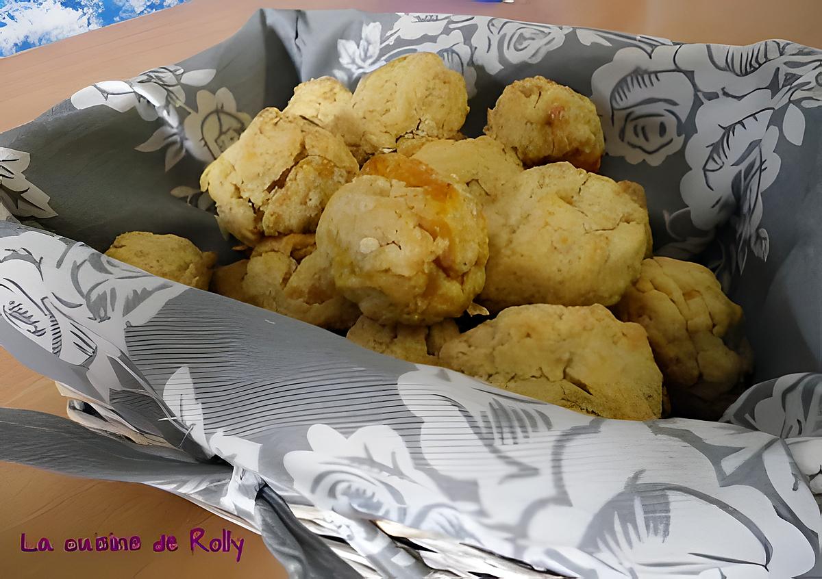 recette Cookies aux abricots secs et flocons d'avoine