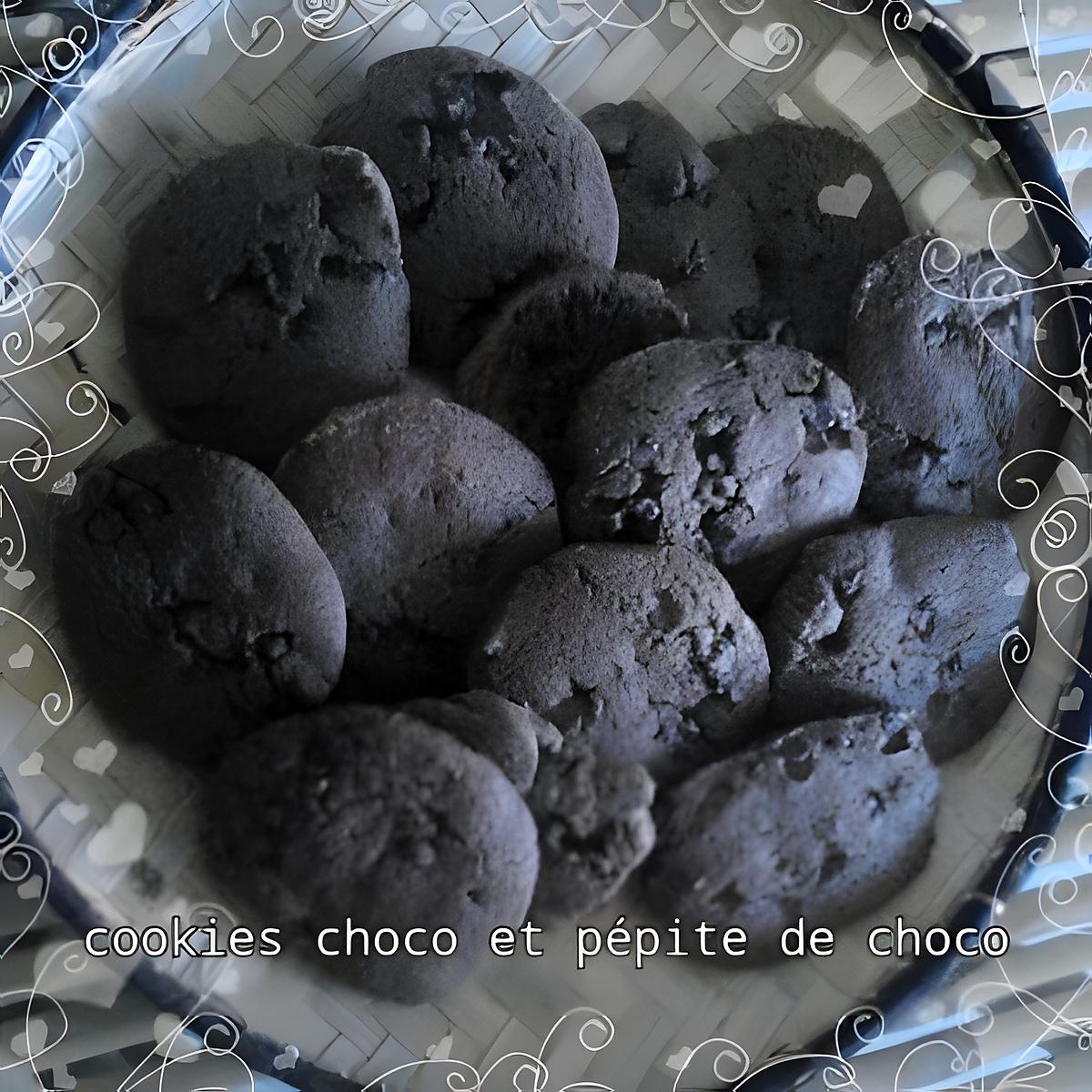 recette coockies tout choco délicieux