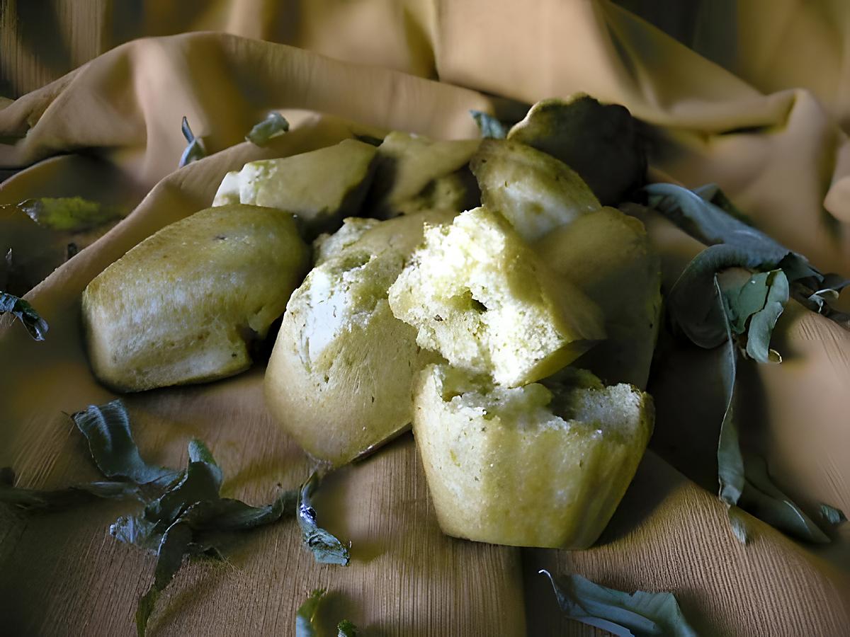 recette Madeleines en érable et amandes