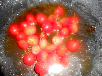 recette Tartine tomate,jambon de bayonne