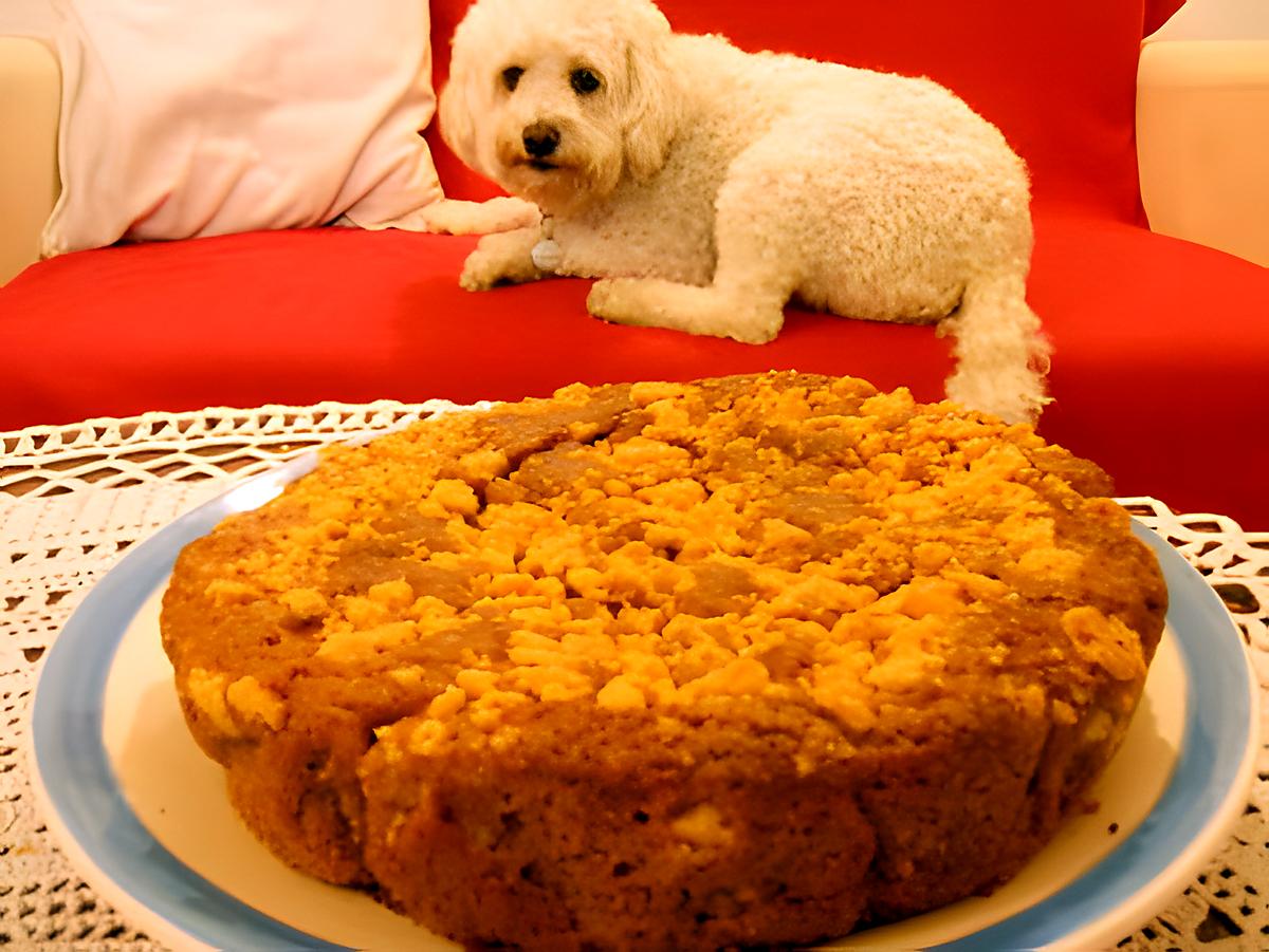 recette GÂTEAU "breton" FAÇON CRUMBLE