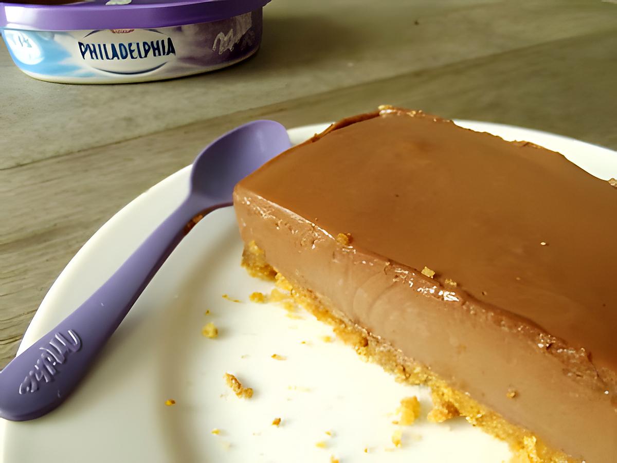 recette CHEESE-CAKE au Milka - version allégée