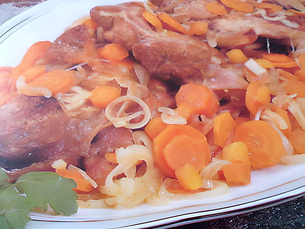 recette Jarret de veau au pineau blanc