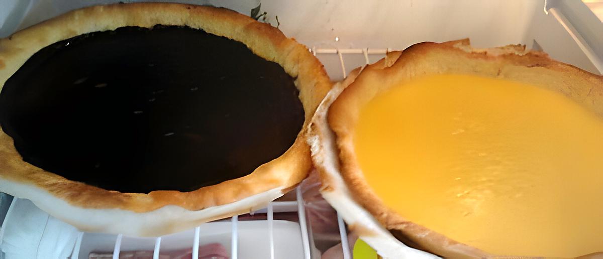 recette tarte au chocolat (y a ma tarte au citron à coté,je sais!)