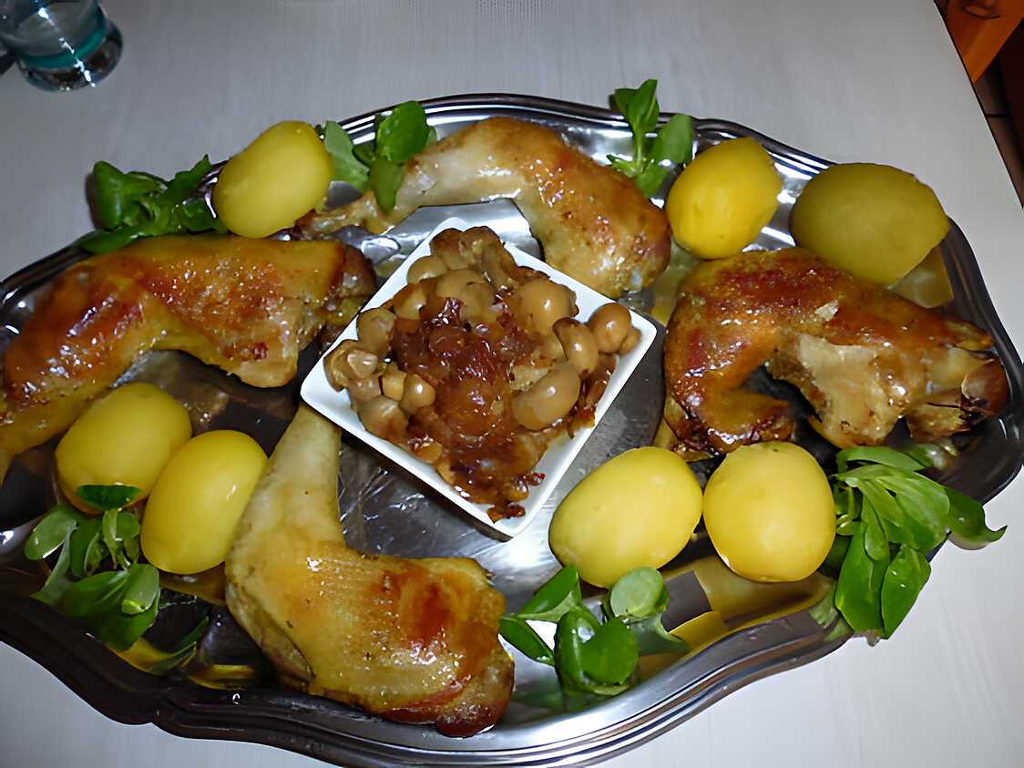 Recette de Fricassée de poulet au vin d'Amboise