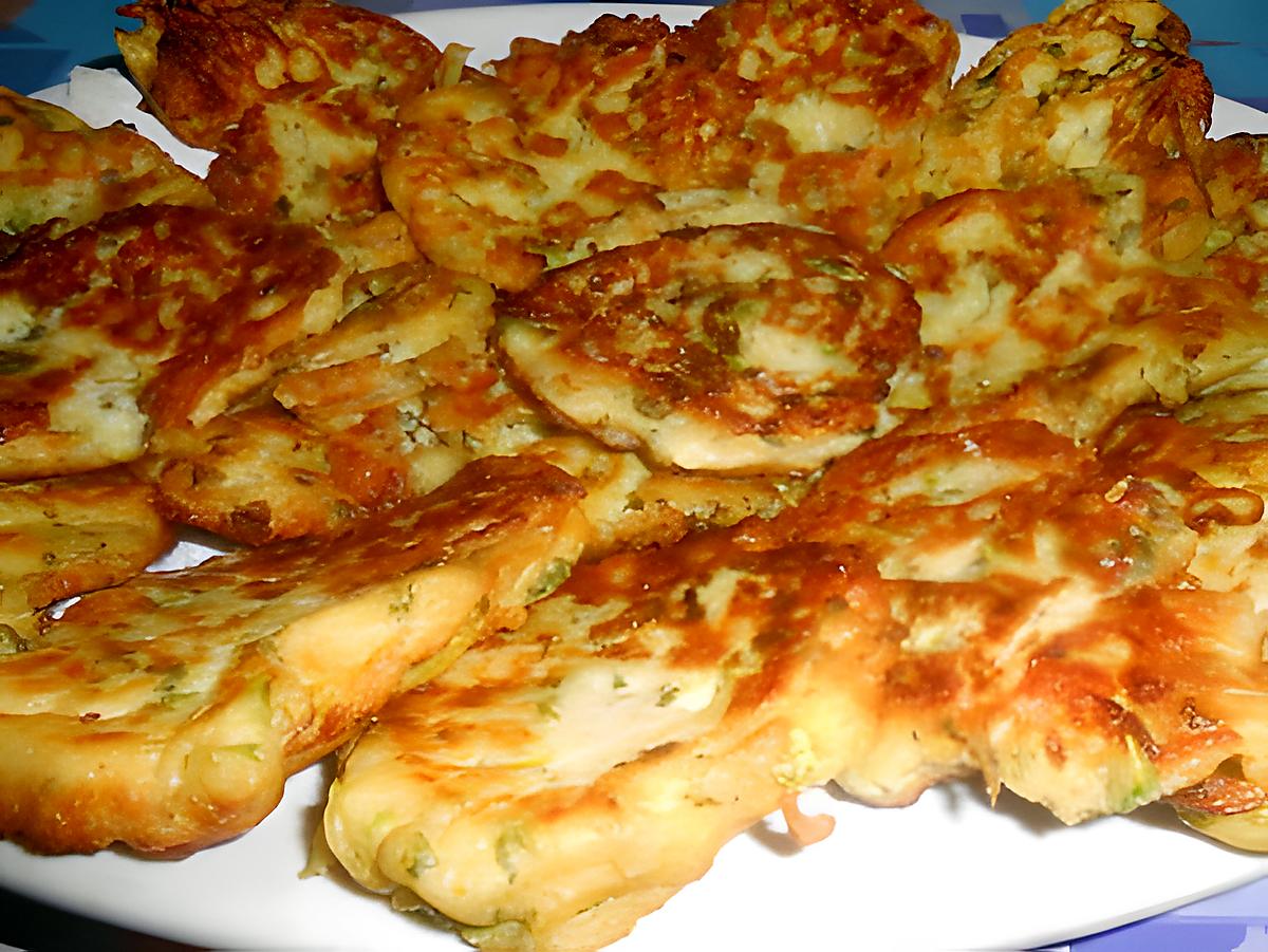 recette FRITTELLE  DI  ZUCCHINE (COURGETTES)