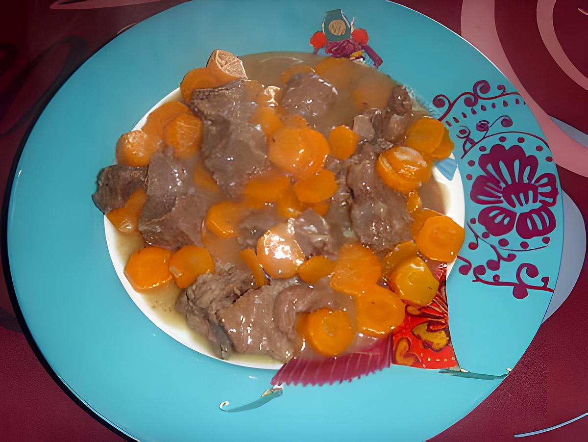 recette Boeuf-carottes