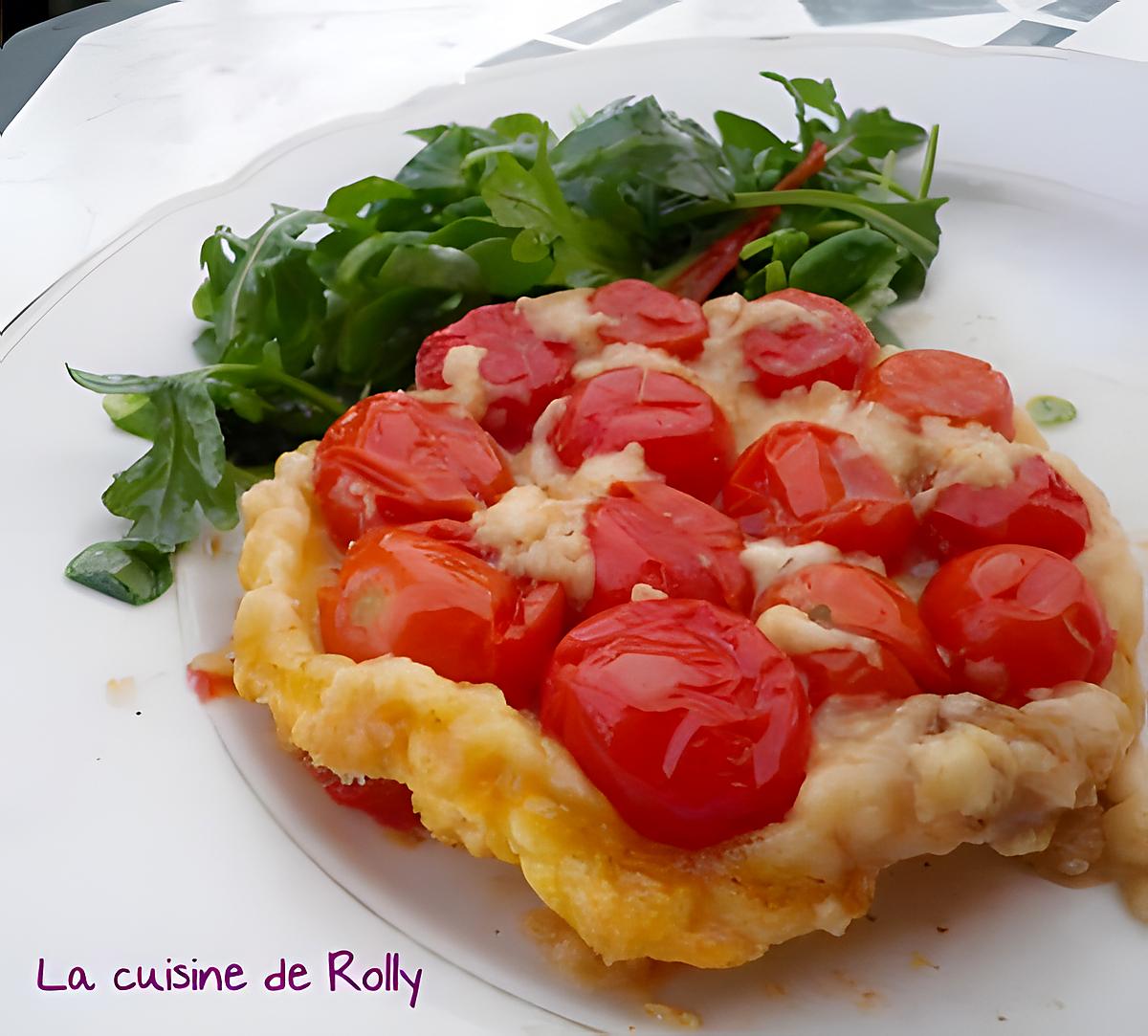 recette Mini tatins de tomates cersies