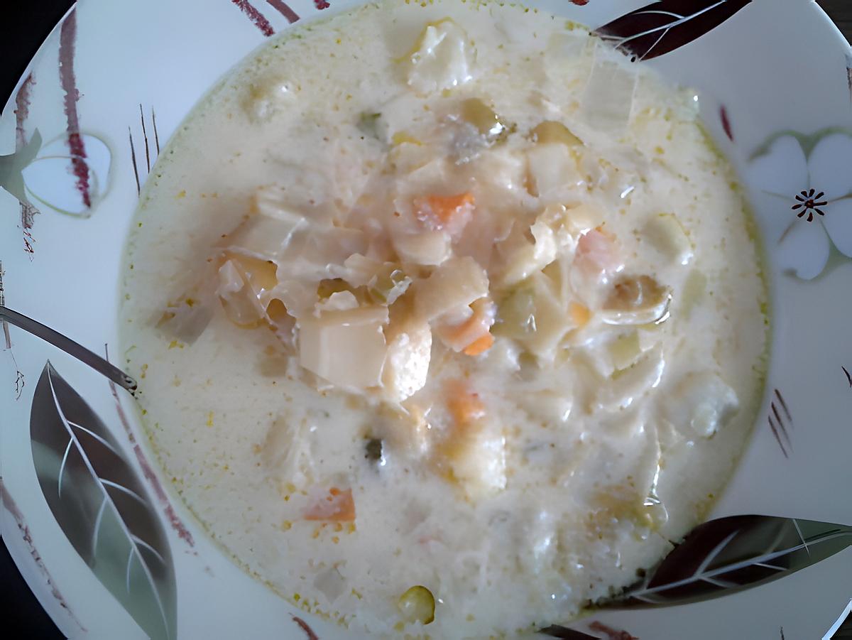 recette soupe à la paysanne