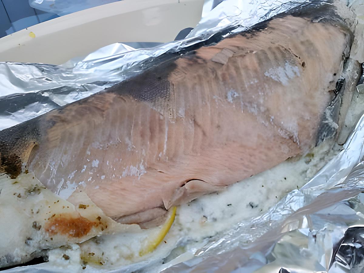 recette Saumon citroné en papillote au barbecue