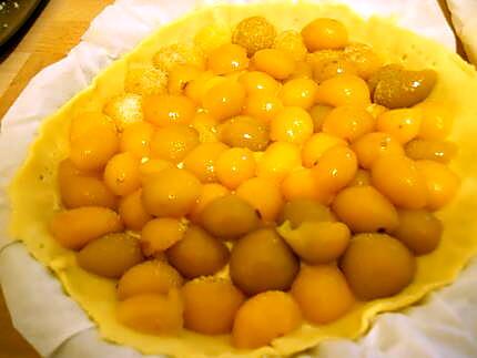 recette TARTE AU MIRABELLES DE LORRAINE