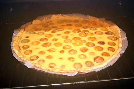 recette Tarte aux mirabelles à la façon de mamyloula