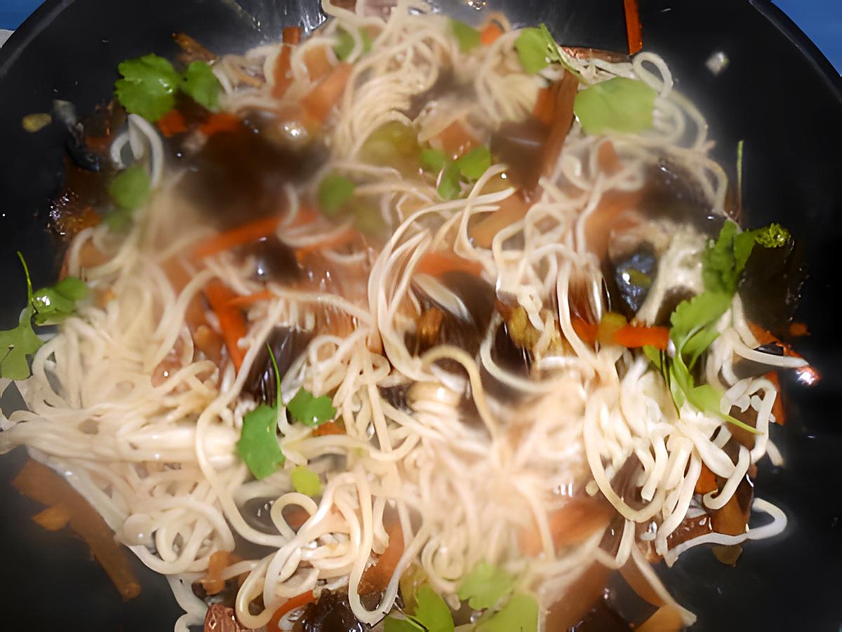 recette Ramen aux légumes