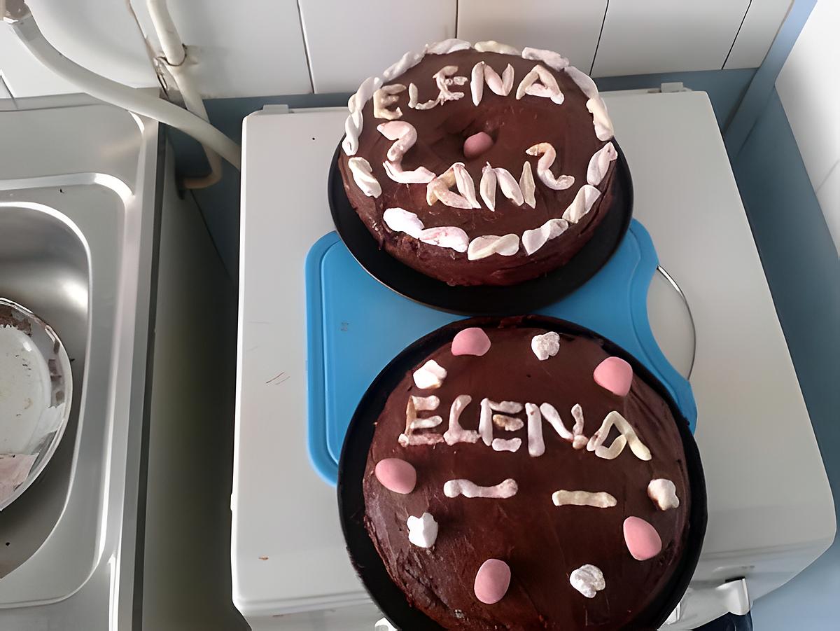 recette gateau nutella pour l anniversaire de ma fille Eléna