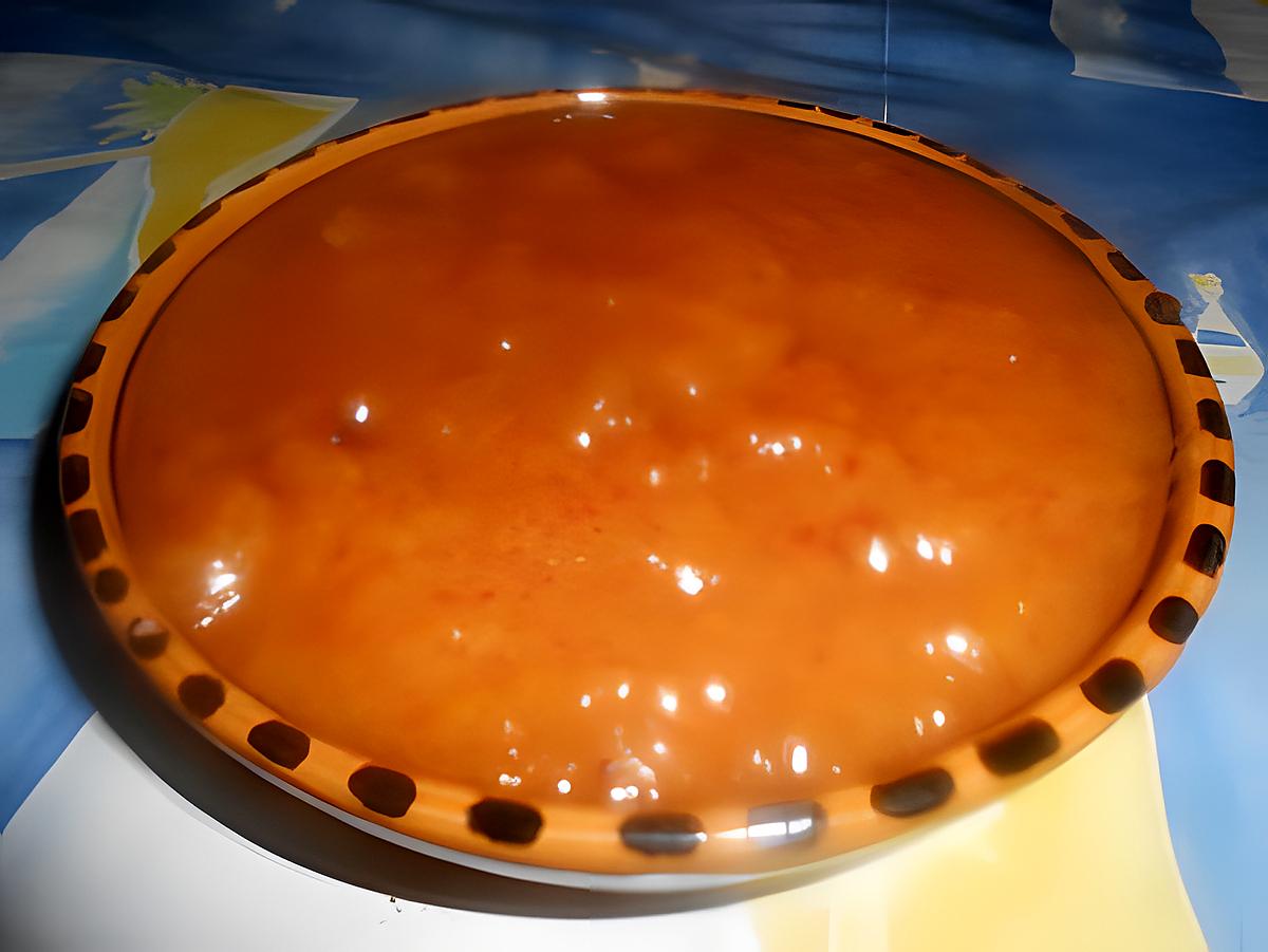 recette compote de peche vanillée