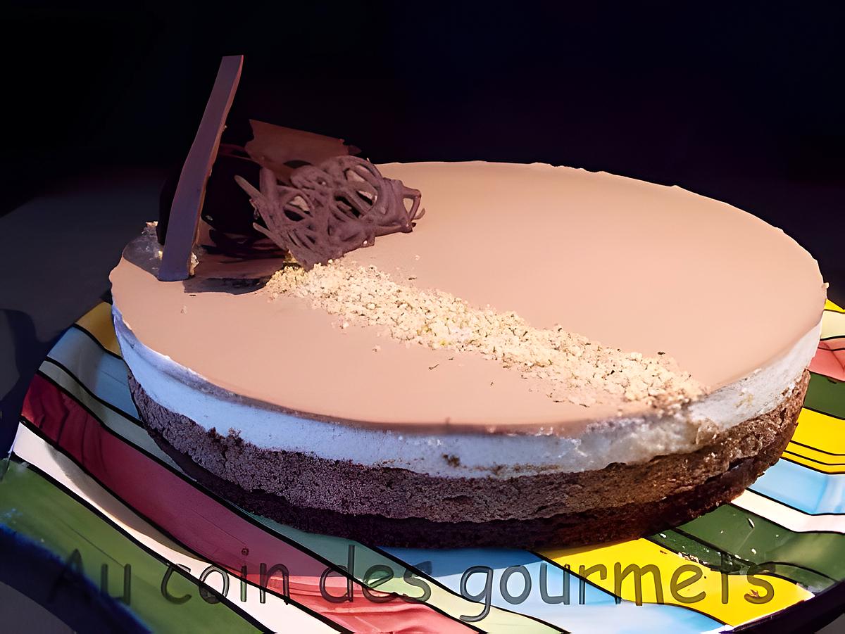 recette Gateau 3 chocolats