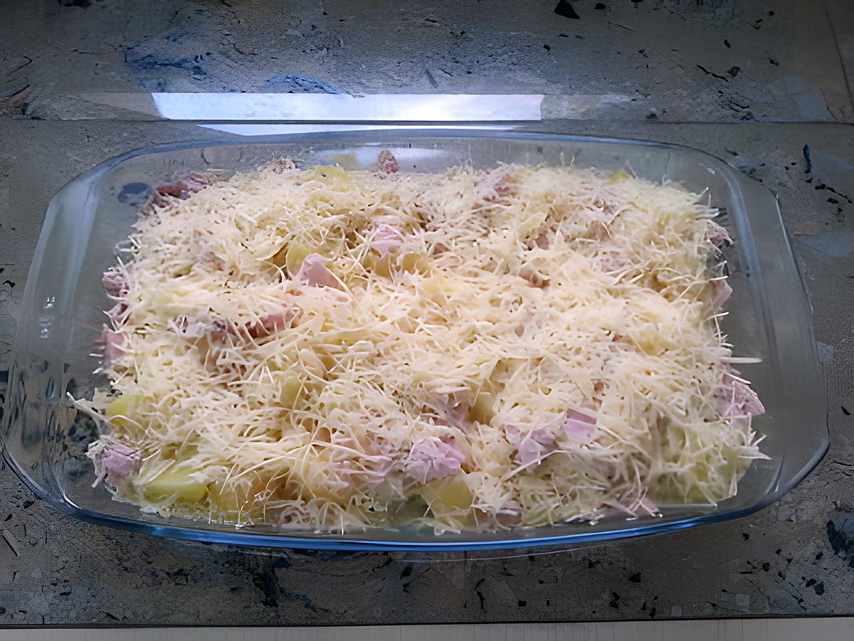 recette Gratin pommes de terre, brocoli et raclette