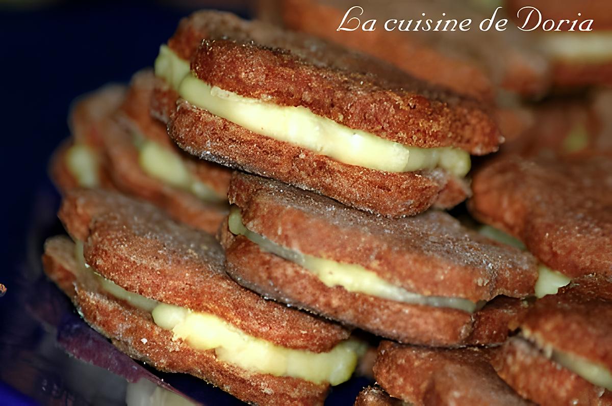 recette Sablés au chocolat et à la crème de coco