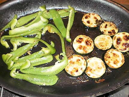 recette blanc de poulet grillé aux légumes d'été