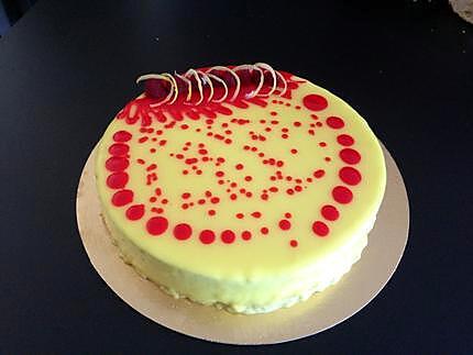 recette Entremet citron framboise