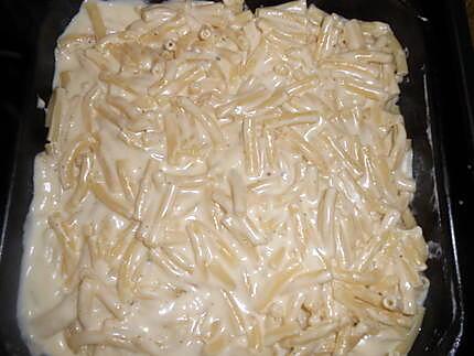 recette Gratin de macaroni au comté