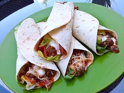 recette Fajitas au boeuf