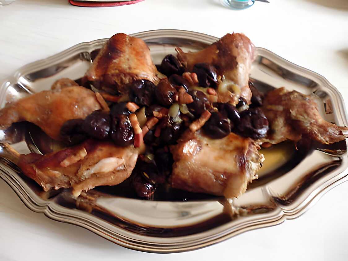 Recette Lapin Aux Pruneaux Et Moutarde