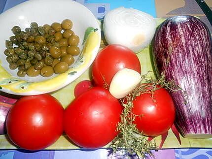 recette CAPONATA A MA FACON