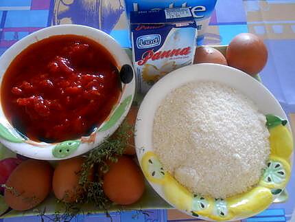 recette CREME  AUX  OEUFS  ET  PARMESAN