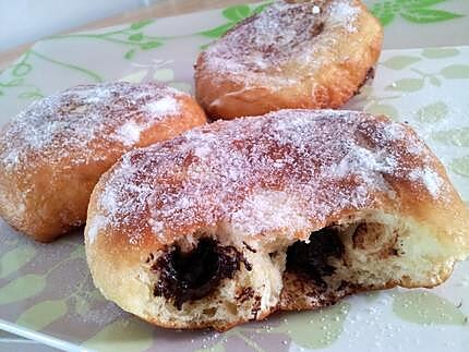 recette Beignets au chocolat