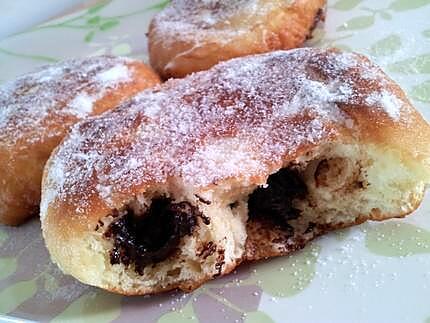 recette Beignets au chocolat