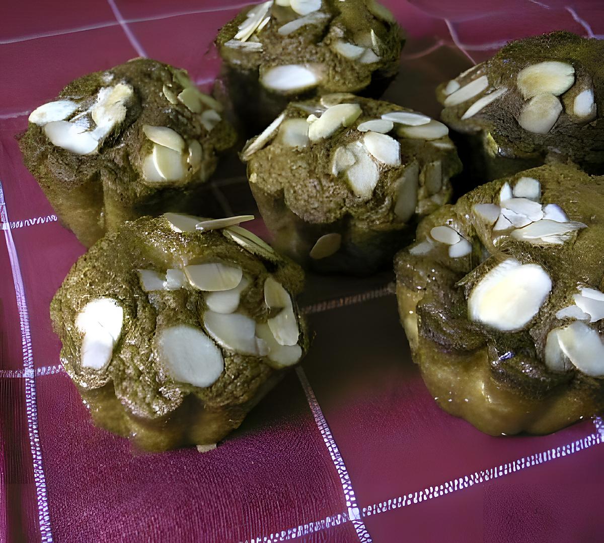 recette Petits gâteaux au sirop de framboises et aux amandes