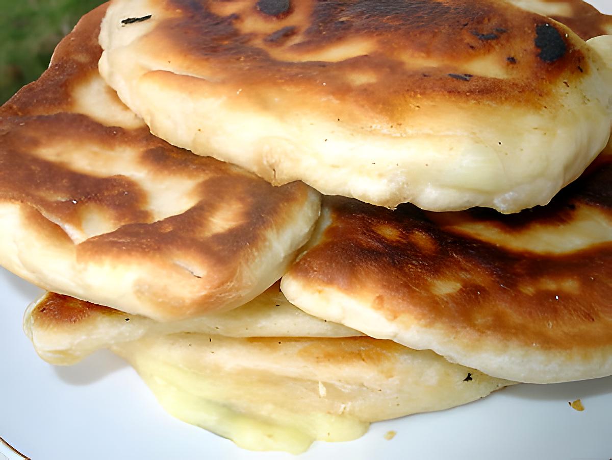 recette NAANS AU FROMAGE